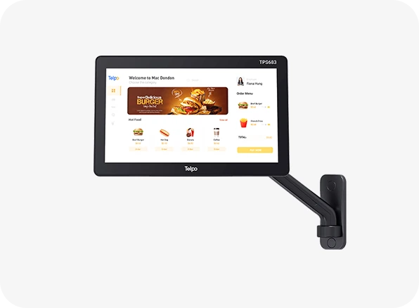 TPS683 Single Display Desktop POS 2